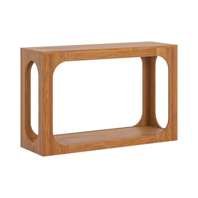 Console avec deux étagères ouvertes 47 l. x 15,6 p. x 30 h.
