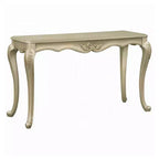 Table de canapé Royal Hampton, bois orné style classique européen champagne doré 52 pouces