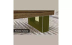 Table basse rectangulaire en bois de ferme