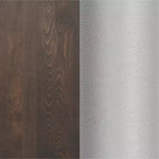 Plateau de table rond commercial en bois massif avec pied de table de salle à manger rond en fonte résistant à la rouille de 18 po