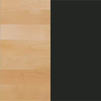 Plateau de table d'intérieur rectangulaire en bois massif avec pied de table double colonne 27 x 15 hauteur dîner
