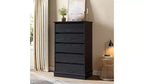 Commode à 5 tiroirs profonds et plateau large