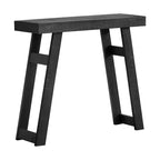 Console en bois massif de 36 pouces - Petite table d'entrée de style ferme moderne