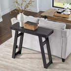 Alaterre Furniture Lawas Solid Wood Console Table - 36 Inch Modern Farmhouse Small Entryway Table