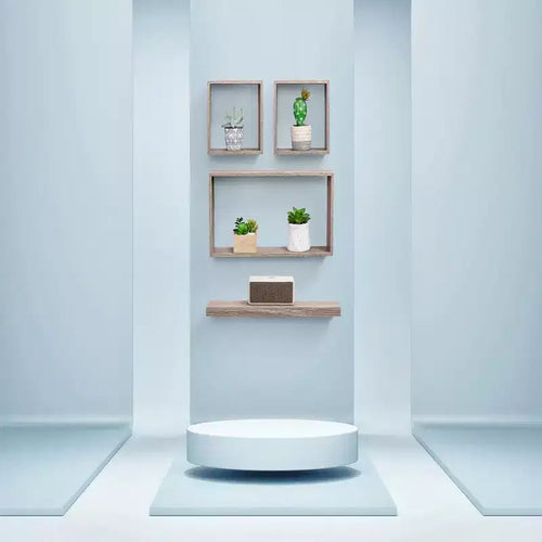 Étagère flottante en érable de 45 cm avec support invisible, fixation murale en bois pour salle de bain, chambre à coucher, décoration de cuisine, présentation de livres et de plantes, installation facile