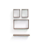 Étagère flottante en érable de 45 cm avec support invisible, fixation murale en bois pour salle de bain, chambre à coucher, décoration de cuisine, présentation de livres et de plantes, installation facile
