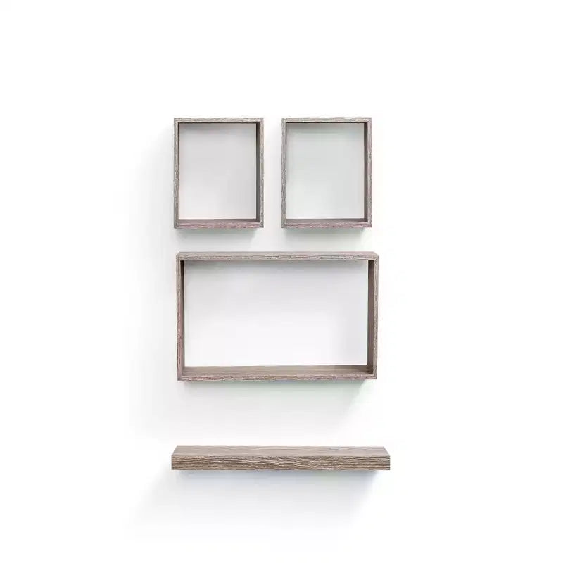 Étagère flottante en érable de 45 cm avec support invisible, fixation murale en bois pour salle de bain, chambre à coucher, décoration de cuisine, présentation de livres et de plantes, installation facile