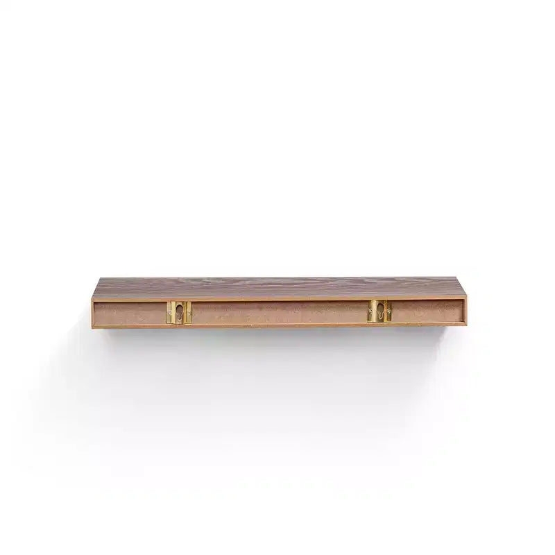 Étagère flottante en érable de 45 cm avec support invisible, fixation murale en bois pour salle de bain, chambre à coucher, décoration de cuisine, présentation de livres et de plantes, installation facile