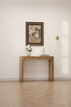 Natural Oak Console Table Hero Banner